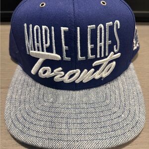 CCM Toronto Maple leafs Gray and blue hat